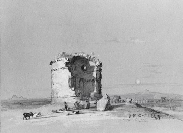 jasper schade Painting - Torre Dei Schiavi The Roman Campagna Jasper Francis Cropsey